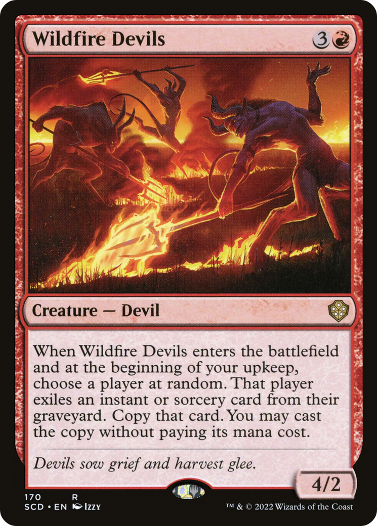 Wildfire Devils [Starter Commander Decks] | Exor Games Summserside