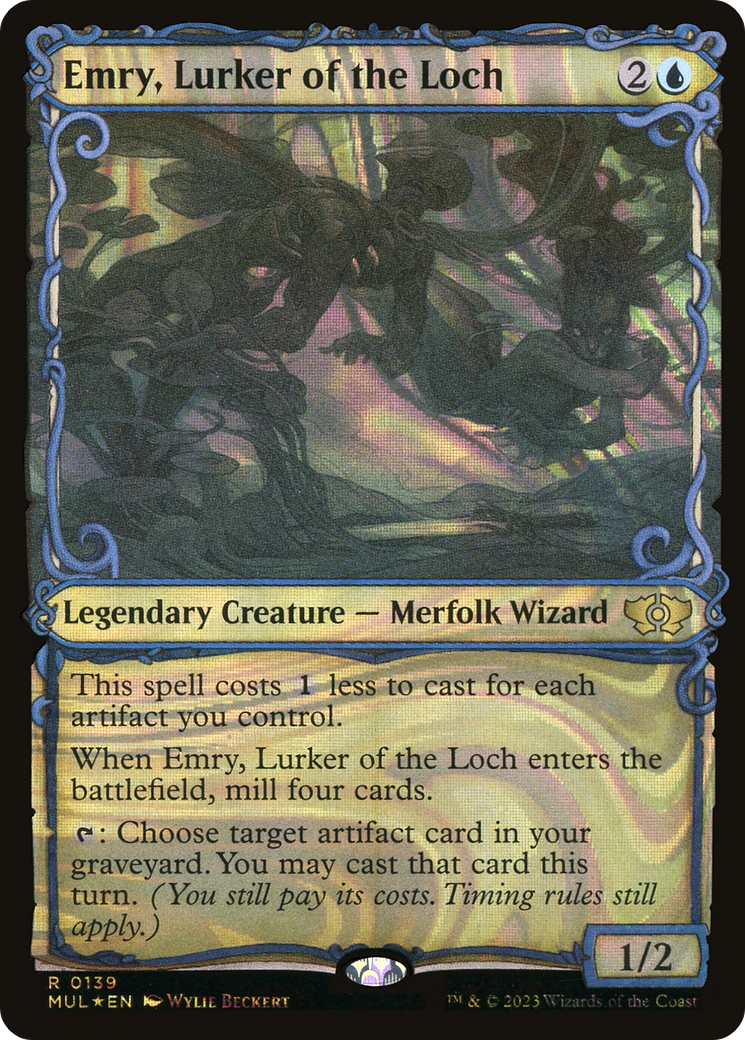 Emry, Lurker of the Loch (Halo Foil) [Multiverse Legends] | Exor Games Summserside