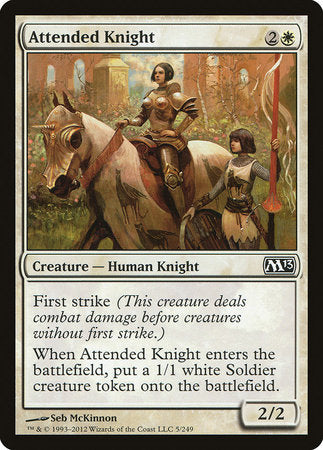 Attended Knight [Magic 2013] | Exor Games Summserside