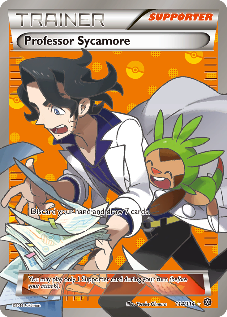 Professor Sycamore (114/114) [XY: Steam Siege] | Exor Games Summserside