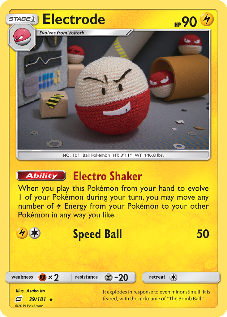 Electrode (39/181) [Sun & Moon: Team Up] | Exor Games Summserside