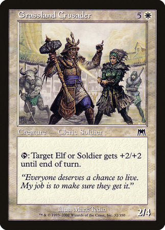 Grassland Crusader [Onslaught] | Exor Games Summserside