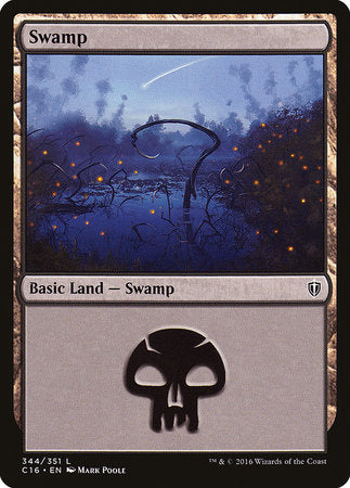 Swamp (344) [Commander 2016] | Exor Games Summserside