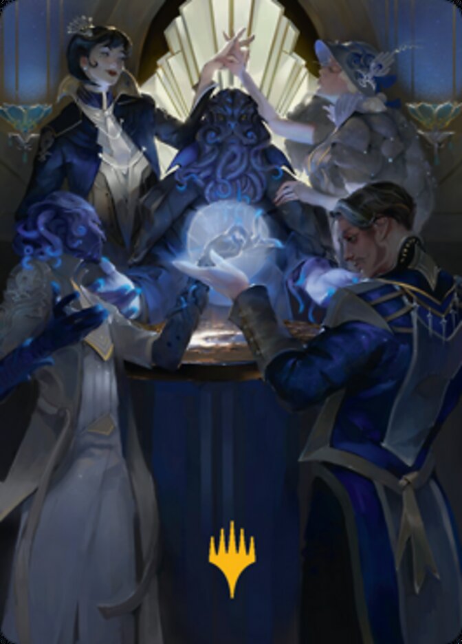 Obscura Ascendancy Art Card (Gold-Stamped Signature) [Streets of New Capenna Art Series] | Exor Games Summserside