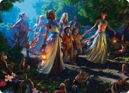 Realm Seekers Art Card [The Lord of the Rings: Tales of Middle-earth Art Series] | Exor Games Summserside