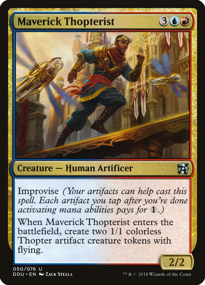 Maverick Thopterist [Duel Decks: Elves vs. Inventors] | Exor Games Summserside