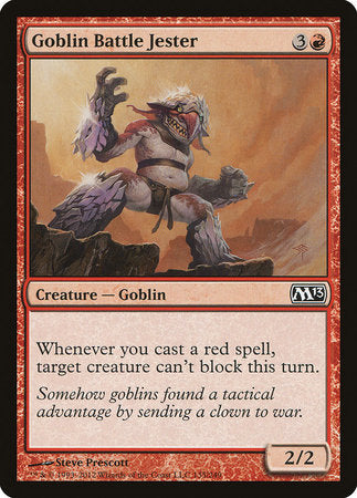 Goblin Battle Jester [Magic 2013] | Exor Games Summserside