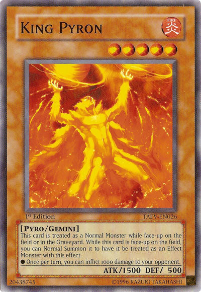 King Pyron [TAEV-EN026] Common | Exor Games Summserside