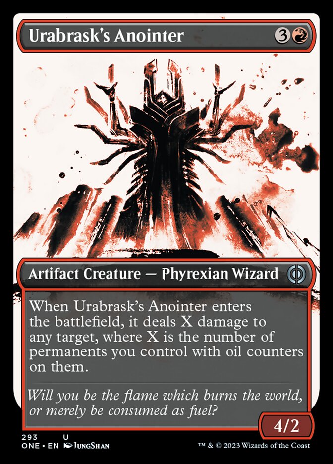 Urabrask's Anointer (Showcase Ichor) [Phyrexia: All Will Be One] | Exor Games Summserside