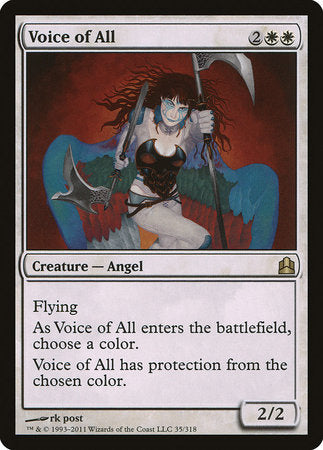 Voice of All [Commander 2011] | Exor Games Summserside