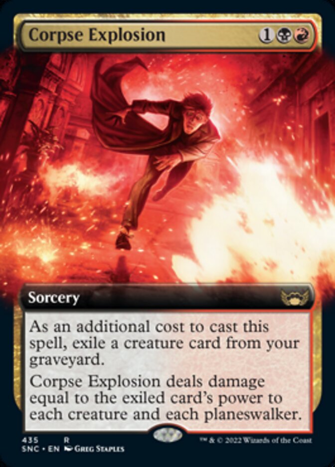 Corpse Explosion (Extended Art) [Streets of New Capenna] | Exor Games Summserside