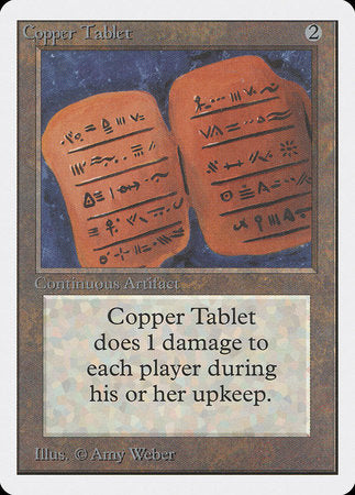 Copper Tablet [Unlimited Edition] | Exor Games Summserside