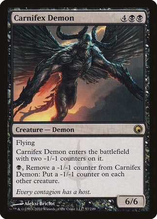 Carnifex Demon [Scars of Mirrodin] | Exor Games Summserside