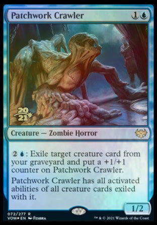 Patchwork Crawler [Innistrad: Crimson Vow Prerelease Promos] | Exor Games Summserside