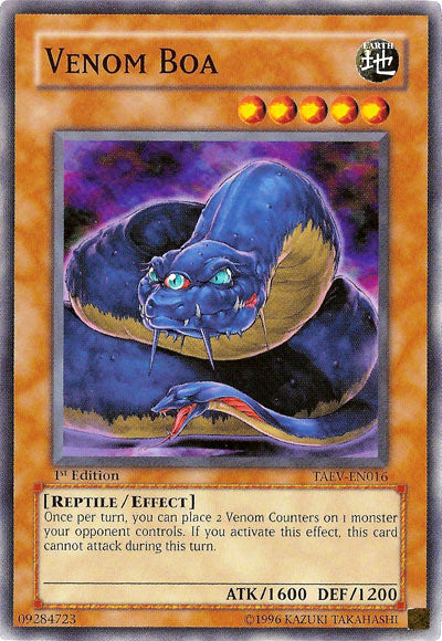 Venom Boa [TAEV-EN016] Common | Exor Games Summserside