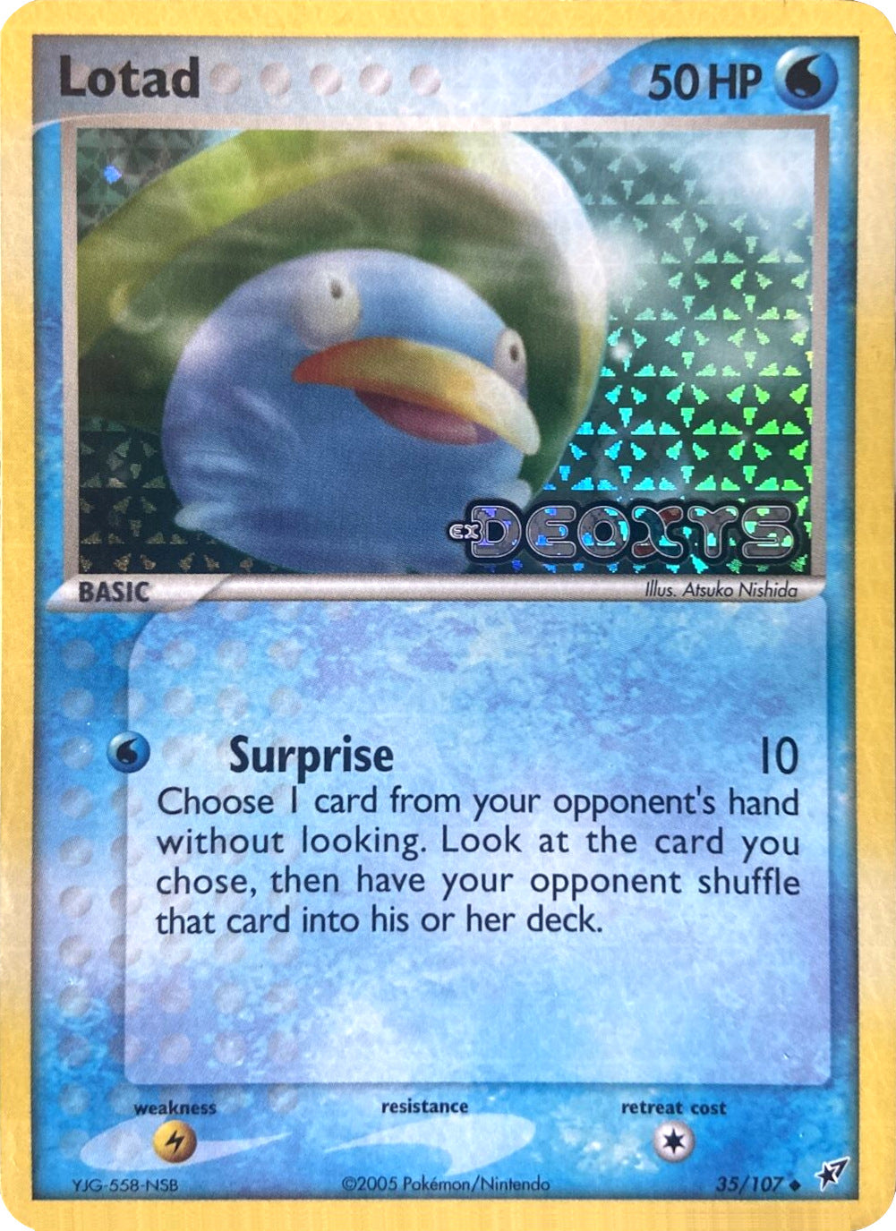 Lotad (35/107) (Stamped) [EX: Deoxys] | Exor Games Summserside