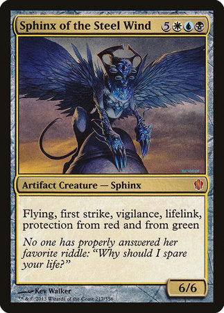 Sphinx of the Steel Wind [Commander 2013] | Exor Games Summserside