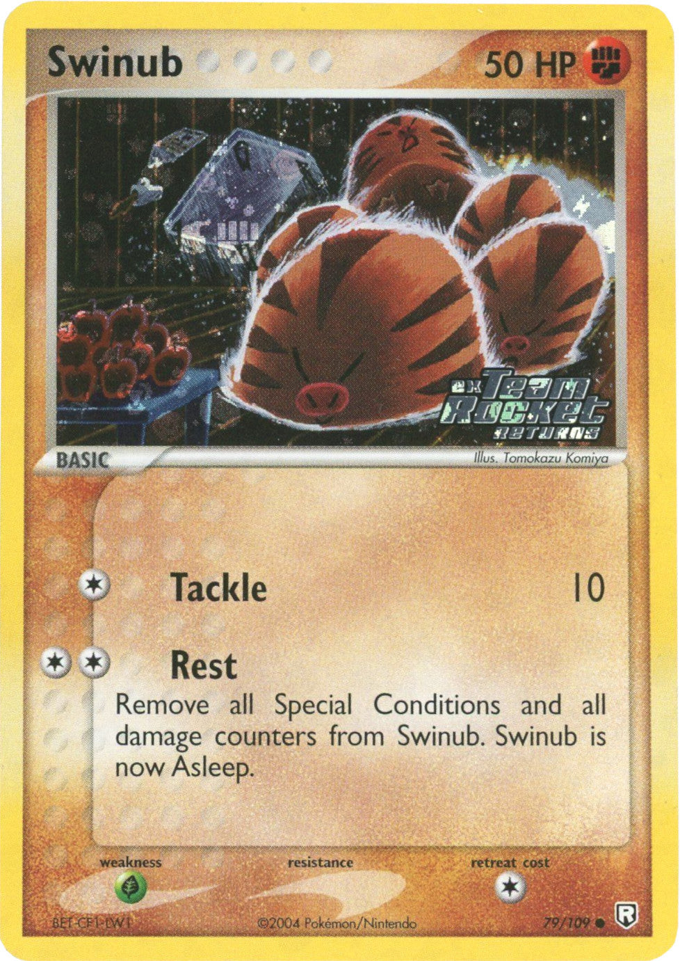 Swinub (79/109) (Stamped) [EX: Team Rocket Returns] | Exor Games Summserside