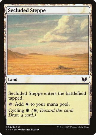Secluded Steppe [Commander 2015] | Exor Games Summserside