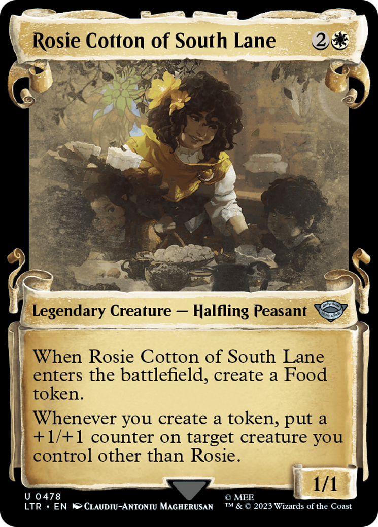 Rosie Cotton of South Lane [The Lord of the Rings: Tales of Middle-Earth Showcase Scrolls] | Exor Games Summserside