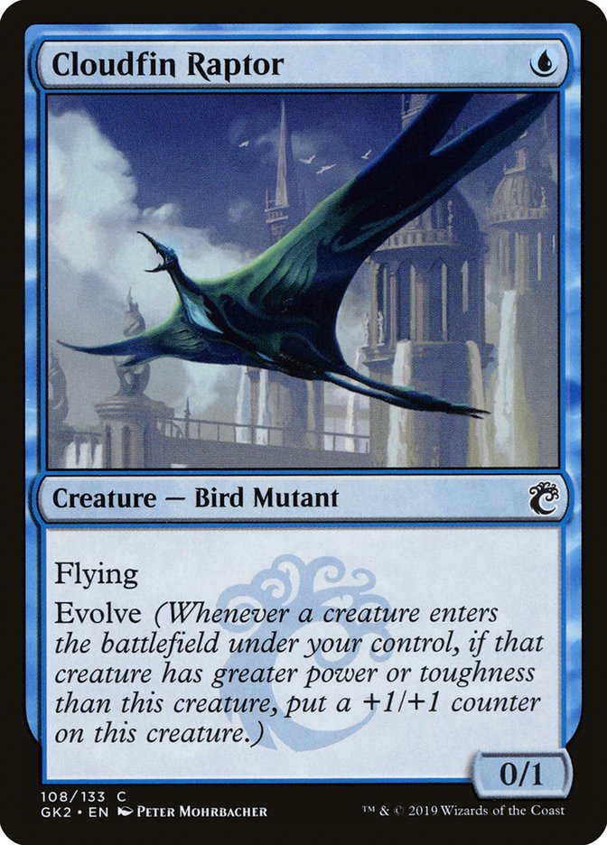 Cloudfin Raptor [Ravnica Allegiance Guild Kit] | Exor Games Summserside