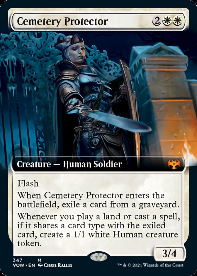 Cemetery Protector (Extended) [Innistrad: Crimson Vow] | Exor Games Summserside