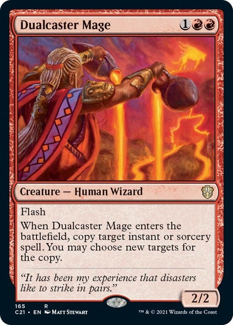 Dualcaster Mage [Commander 2021] | Exor Games Summserside