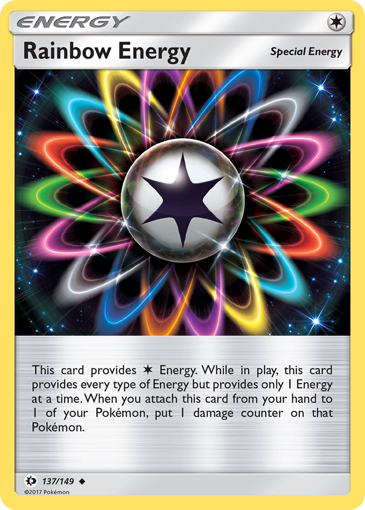 Rainbow Energy (137/149) [Sun & Moon: Base Set] | Exor Games Summserside