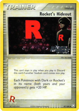 Rocket's Hideout (87/109) (Stamped) [EX: Team Rocket Returns] | Exor Games Summserside