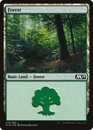 Forest (278) [Core Set 2019] | Exor Games Summserside