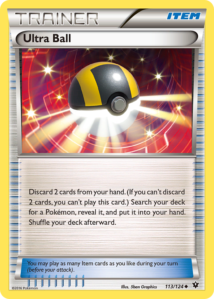 Ultra Ball (113/124) [XY: Fates Collide] | Exor Games Summserside