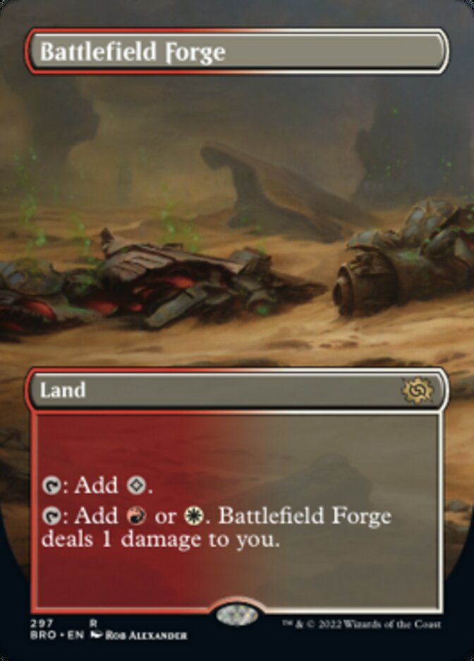 Battlefield Forge (Borderless Alternate Art) [The Brothers' War] | Exor Games Summserside