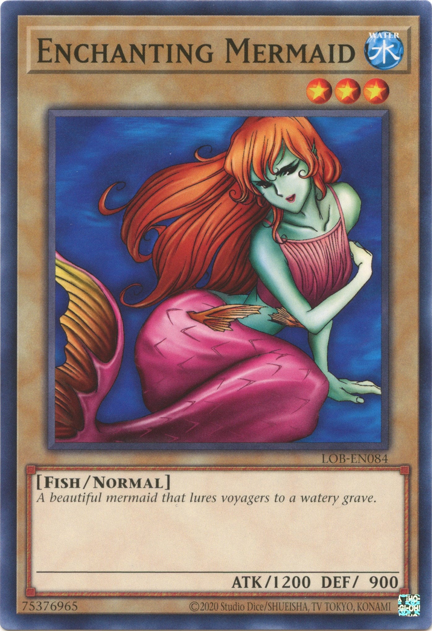 Enchanting Mermaid (25th Anniversary) [LOB-EN084] Common | Exor Games Summserside