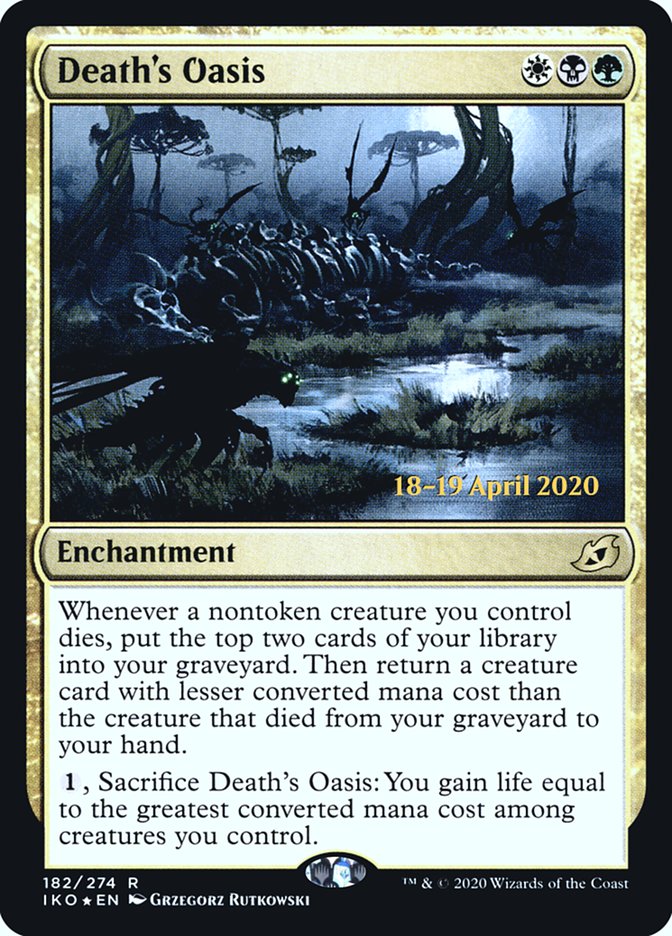 Death's Oasis  [Ikoria: Lair of Behemoths Prerelease Promos] | Exor Games Summserside