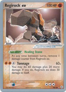 Regirock ex (98/101) (Mewtrick - Jason Klaczynski) [World Championships 2006] | Exor Games Summserside