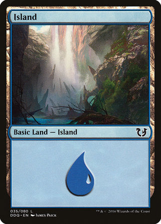 Island (35) [Duel Decks: Blessed vs. Cursed] | Exor Games Summserside