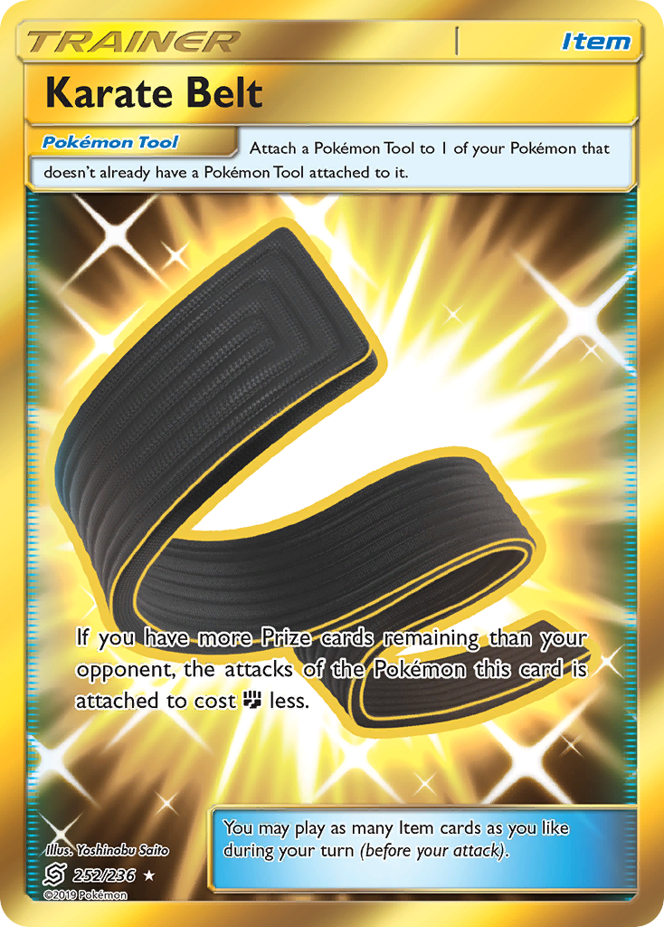 Karate Belt (252/236) [Sun & Moon: Unified Minds] | Exor Games Summserside