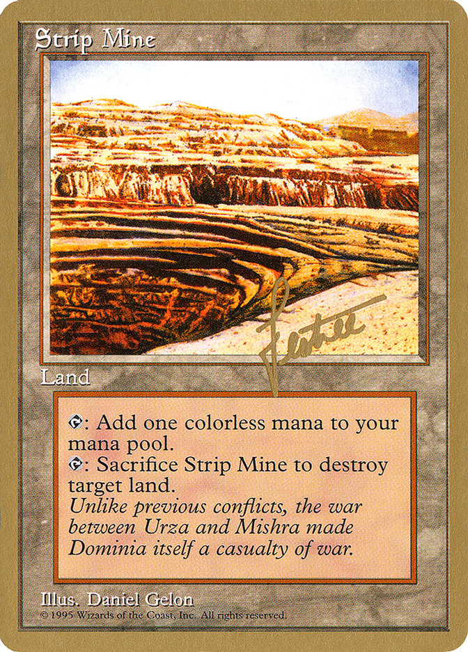 Strip Mine (Bertrand Lestree) [Pro Tour Collector Set] | Exor Games Summserside