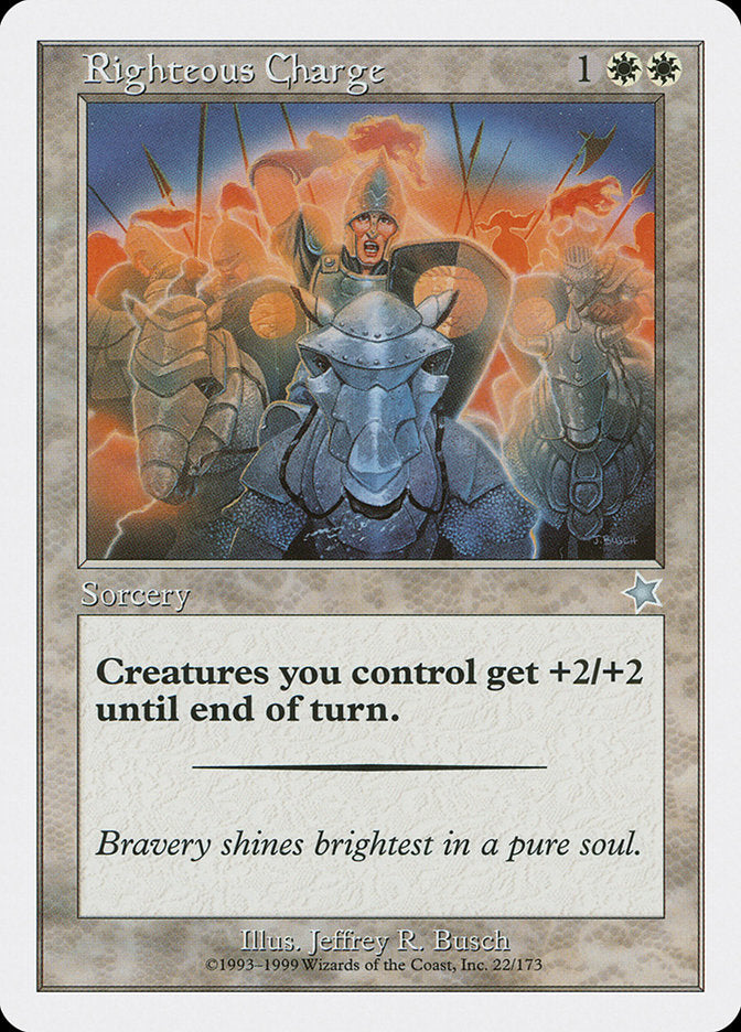 Righteous Charge [Starter 1999] | Exor Games Summserside