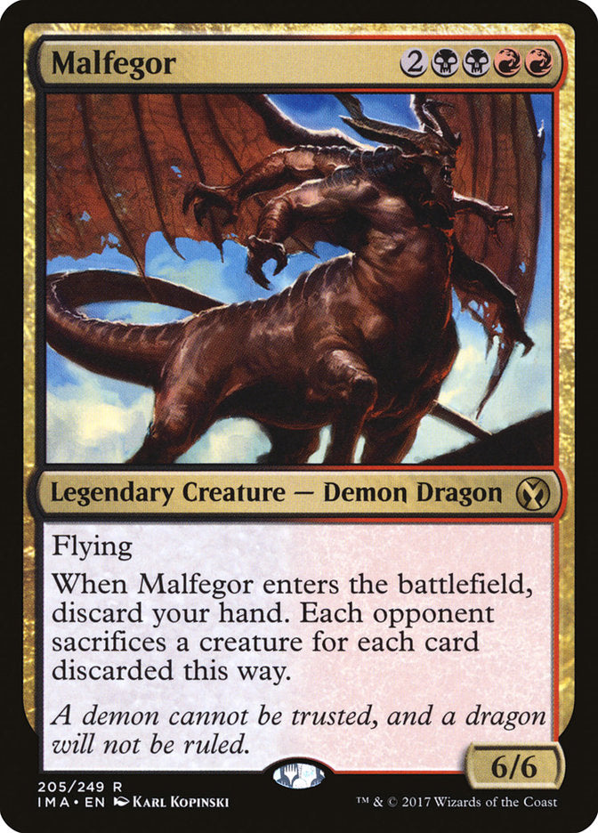 Malfegor [Iconic Masters] | Exor Games Summserside