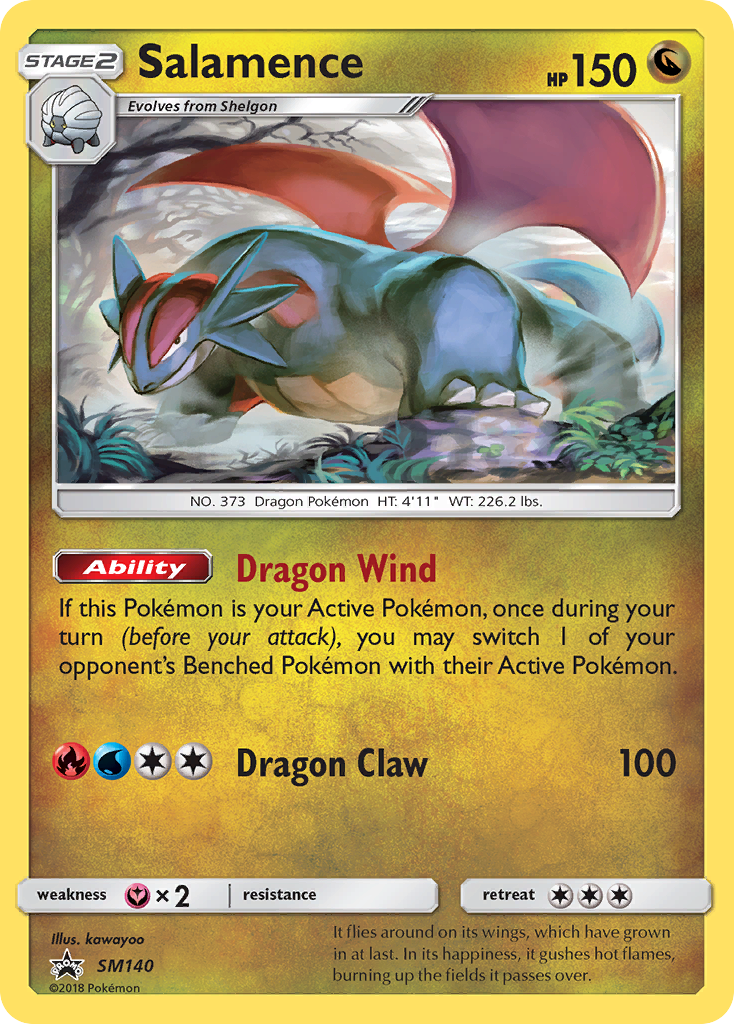 Salamence (SM140) [Sun & Moon: Black Star Promos] | Exor Games Summserside