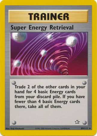 Super Energy Retrieval (89/111) [Neo Genesis Unlimited] | Exor Games Summserside