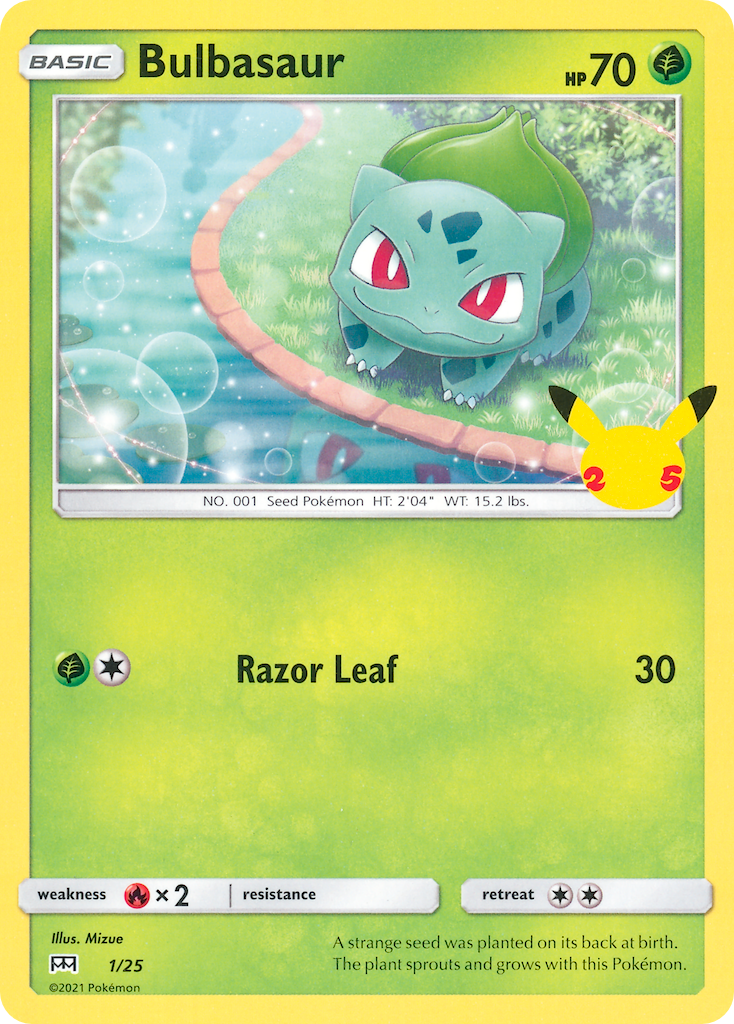 Bulbasaur (1/25) [McDonald's 25th Anniversary] | Exor Games Summserside