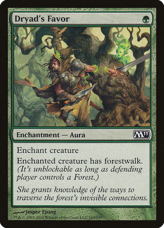 Dryad's Favor [Magic 2011] | Exor Games Summserside