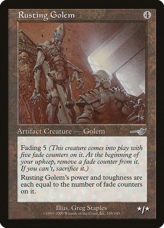 Rusting Golem [Nemesis] | Exor Games Summserside