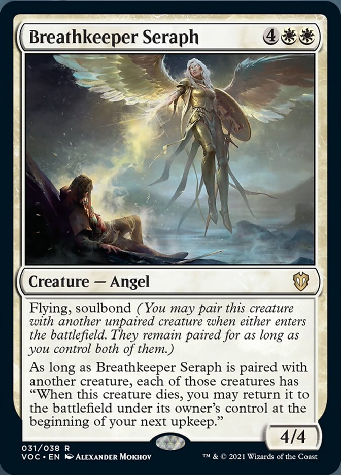 Breathkeeper Seraph [Innistrad: Crimson Vow Commander] | Exor Games Summserside