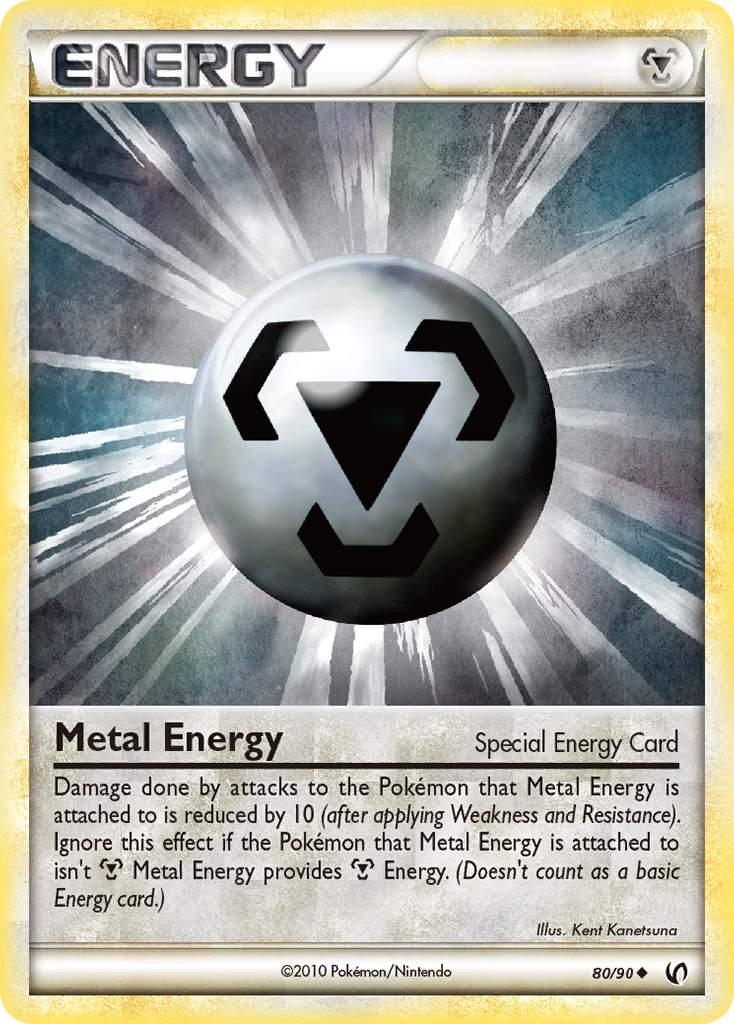 Metal Energy (80/90) [HeartGold & SoulSilver: Undaunted] | Exor Games Summserside