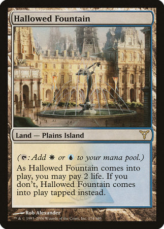Hallowed Fountain [Dissension] | Exor Games Summserside