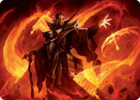 Plargg, Dean of Chaos Art Card [Strixhaven: School of Mages Art Series] | Exor Games Summserside