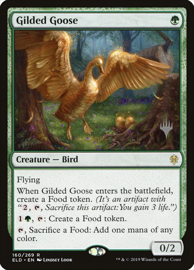 Gilded Goose (Promo Pack) [Throne of Eldraine Promos] | Exor Games Summserside
